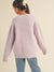 Heart & Arrow Lilac Ribbed Sweater