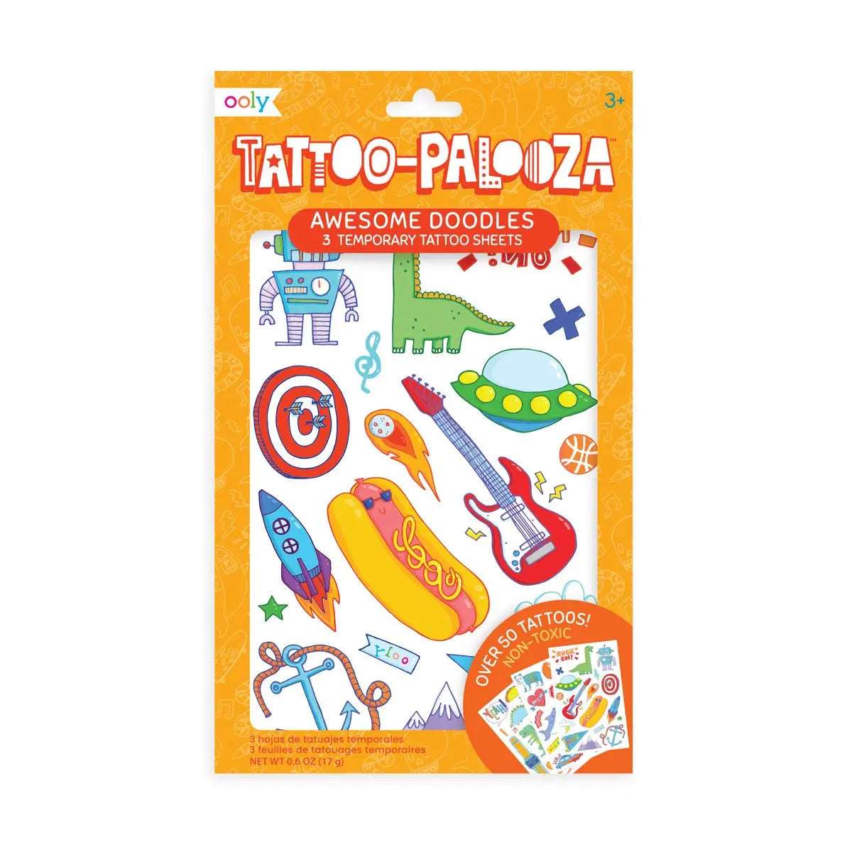 Ooly-OOLY Tattoo Palooza Temporary Tattoos-Whoopsie Daisy