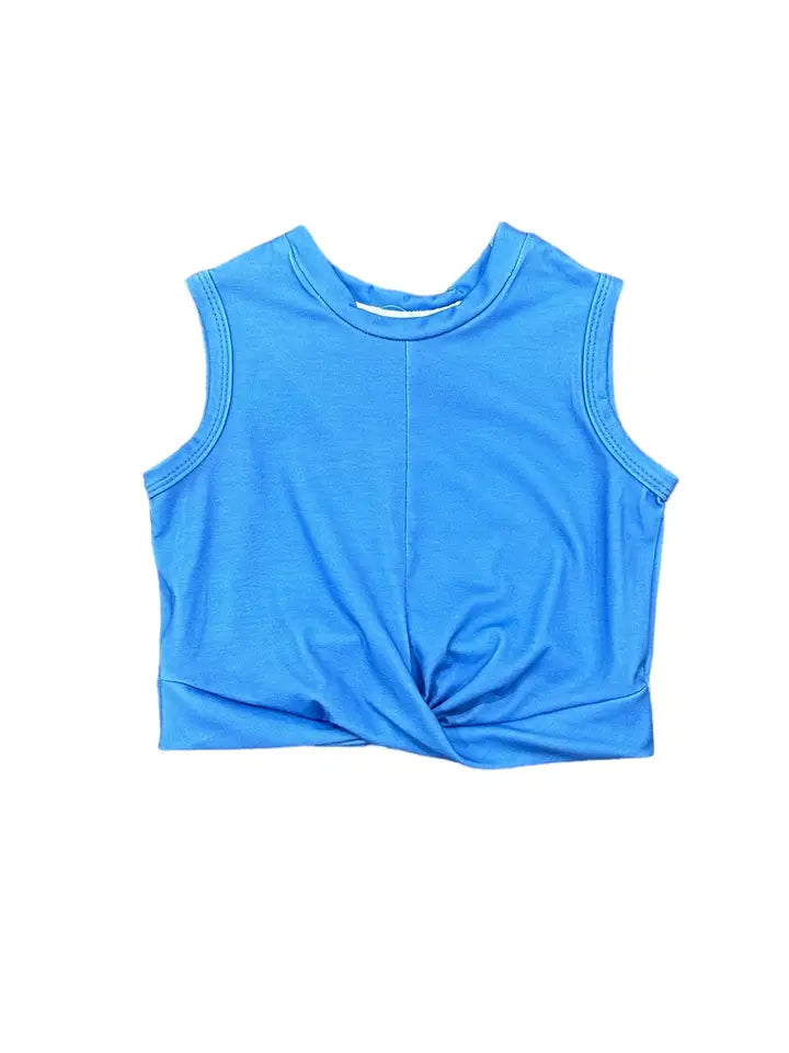 Sugar Bee-Sugar Bee Knot Front Top-Whoopsie Daisy