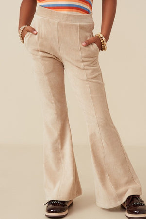 Hayden Girl Cord Knit Flare Pant