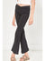 Good Girl Crossover Waist Ribbed Flare Pant