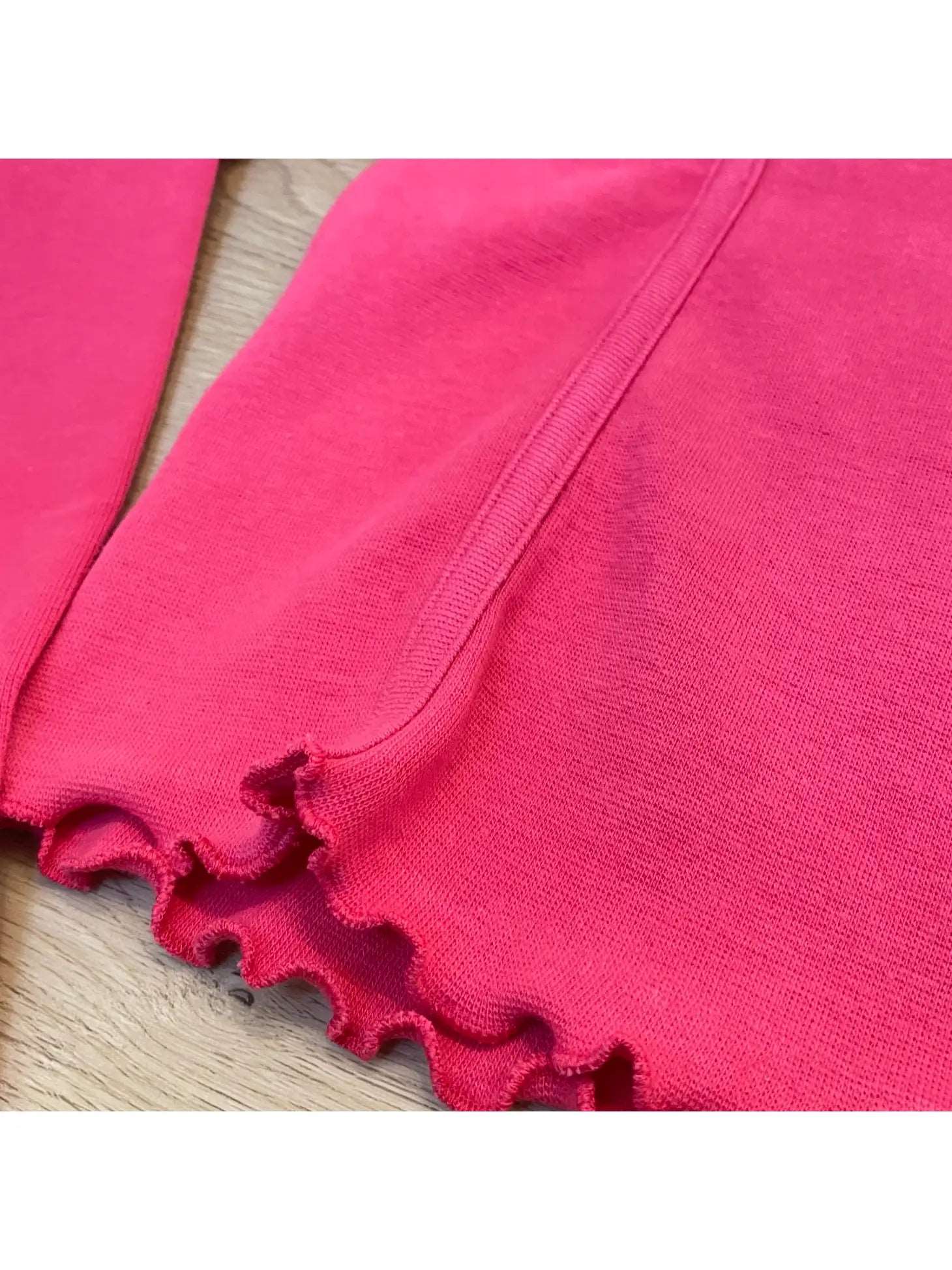 Paper Flower-Paper Flower Magenta Long Sleeve Rib Top-Whoopsie Daisy