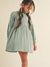 Heart & Arrow Long Sleeve Cotton Baby-Doll Dress