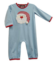Millie Jay-Millie Jay Santa Face Boys Romper-Whoopsie Daisy