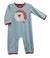 Millie Jay Santa Face Boys Romper