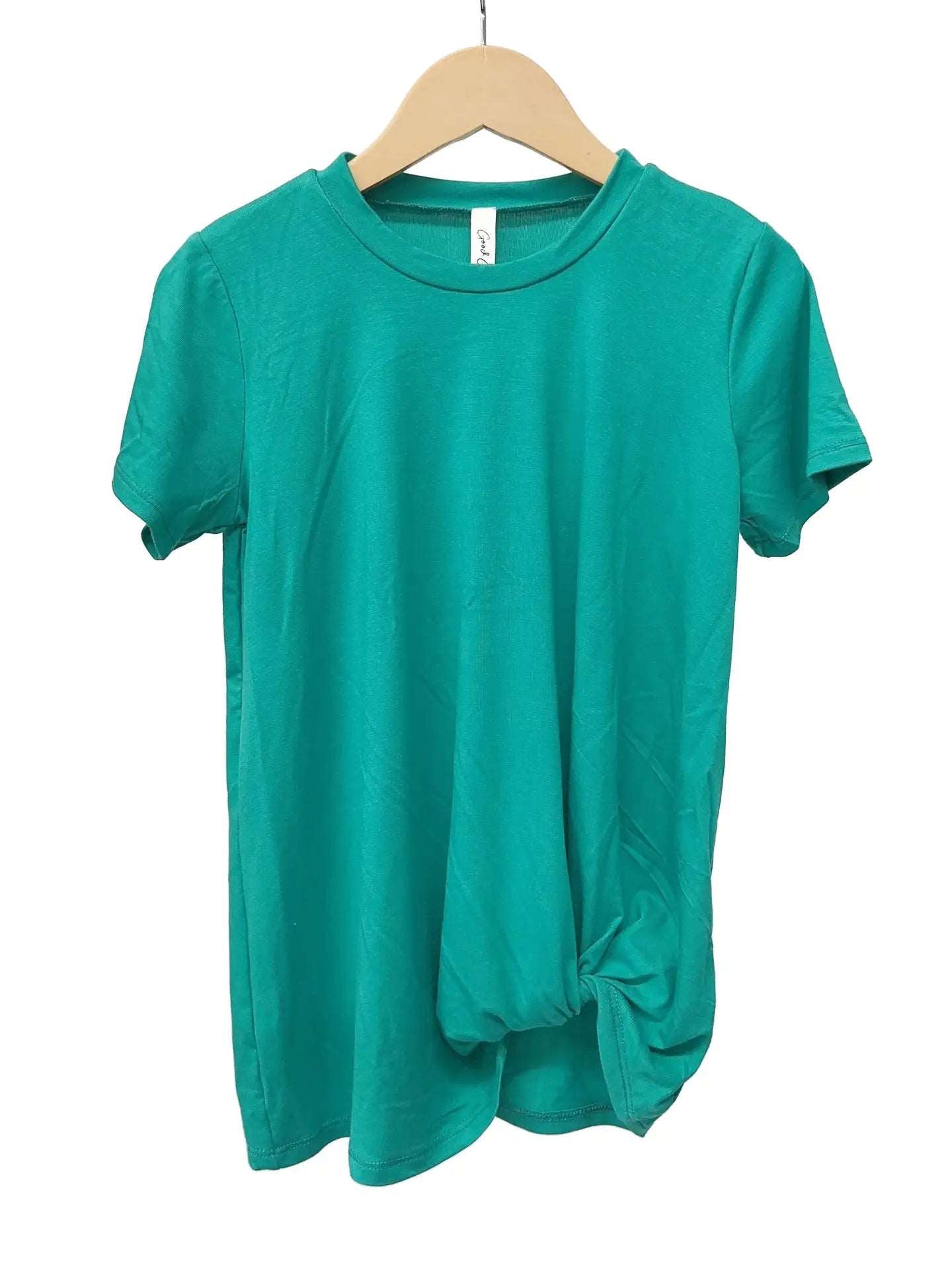 Good Girl-Good Girl Twisted Knot Short Sleeve Top-Whoopsie Daisy