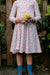 Floras Twirl Cream Poppy Dress