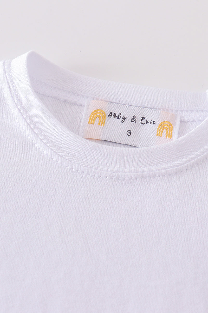 Honeydew Premium Ivory Basic T Shirt Kids and Adult S