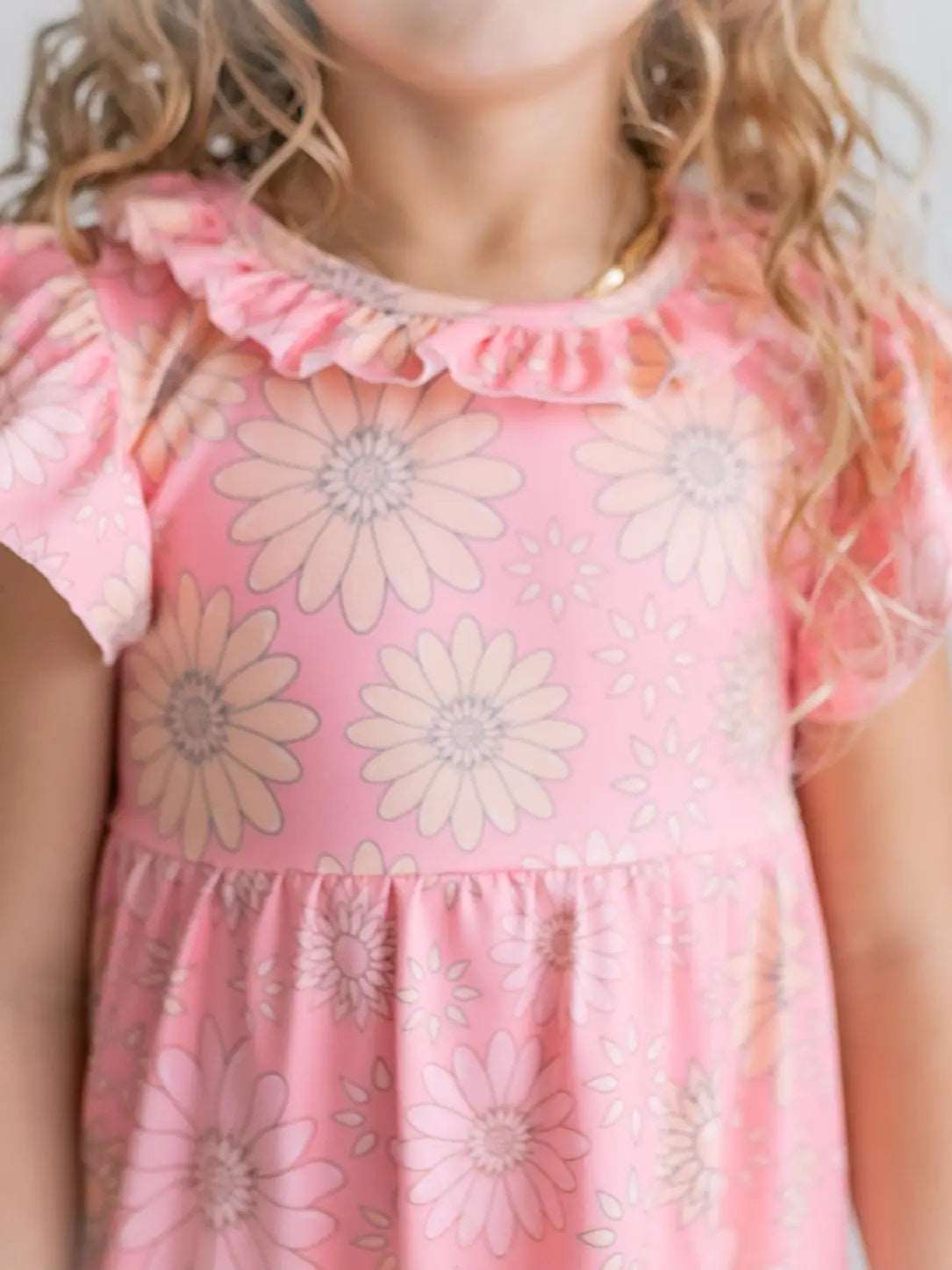 adorable sweetness-Adorable Sweetness Peach Retro Daisy Short set-Whoopsie Daisy