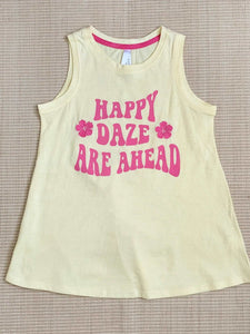 Sweet Soul Tween-Sweet Soul Tween Happy Daze Ahead Tank Top-Whoopsie Daisy