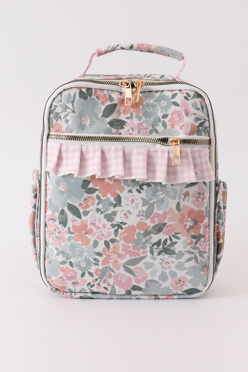 Pink floral lunch bag Whoopsie Daisy