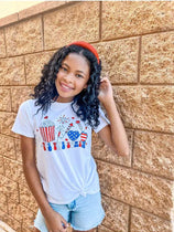 Sweet Soul Tween-Sweet Soul Tis The Season for Fireworks Tee-Whoopsie Daisy