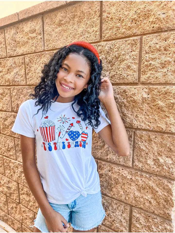 Sweet Soul Tween-Sweet Soul Tis The Season for Fireworks Tee-Whoopsie Daisy