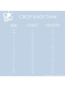 Sugar Bee-Sugar Bee Knot Front Top-Whoopsie Daisy