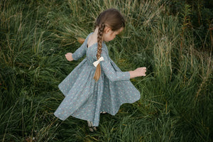 Floras Meadow Floral Twirl Dress