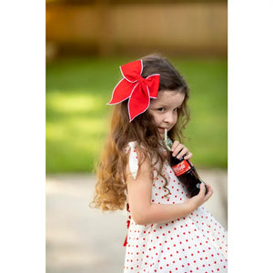 The Little Piggy Bow Co Large Hemmed Bow