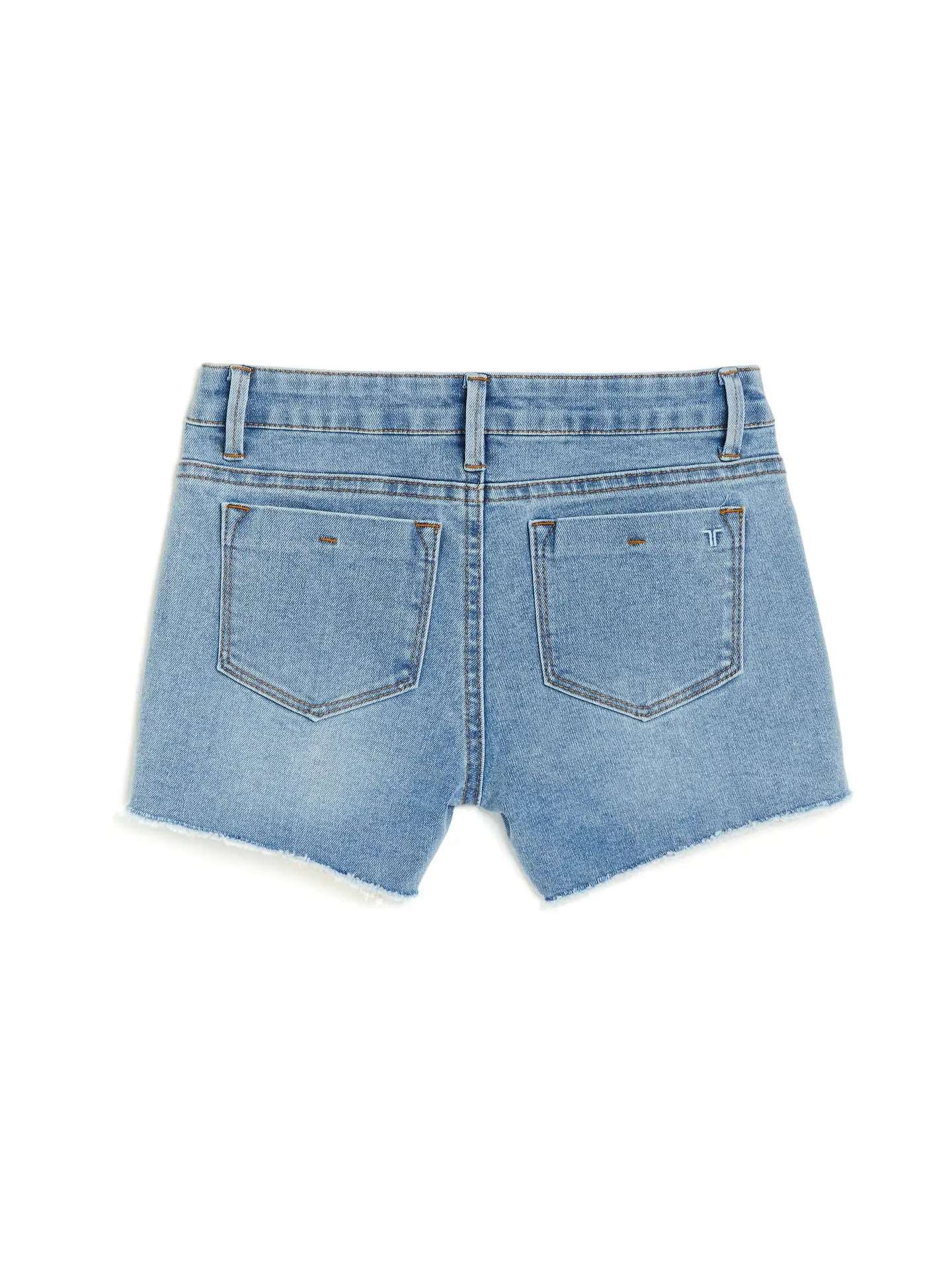 Tractr-Tractr Crochet pocket Short-Whoopsie Daisy