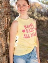 Sweet Soul Tween-Sweet Soul Tween Happy Daze Ahead Tank Top-Whoopsie Daisy