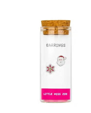 Little MIss Zoe Holiday Earring Set