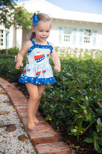 Be Girl Clothing-Be Girl Clothing Home Of The Brave Romper-Whoopsie Daisy