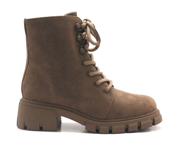 Mia-Mia Kids Mila Lace Up Boot-Whoopsie Daisy