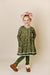 Swoon Baby Olive Ditsy Floral Petal Pocket Dress