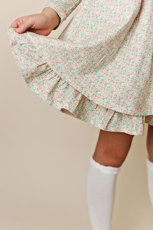 Swoon Baby Holiday Ditsy Floral Petal Dress
