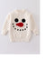 Honeydew Snowman Face Sweater