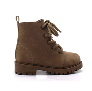Mia-Mia Kids Mila Lace Up Boot-Whoopsie Daisy