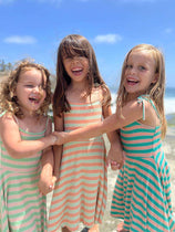 Vignette-Vignette Tori Ribbed Stripe Dress-Whoopsie Daisy