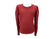 Paper Crane Burgundy Long Sleeve Top