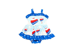 Be Girl Clothing Home Of The Brave Romper