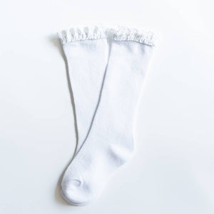 Little Stockings Company Lace Top Knee Sock