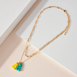 Avenue Z 2 Tone Gummy Charm Necklace