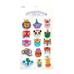 OOLY Stickiville Party Stickers