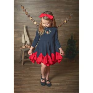 Lemon Loves Lime Finch Song Dress