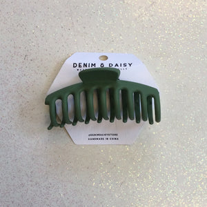 Denim & Daisy Matte Hair Claw