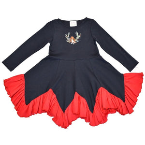 Lemon Loves Lime Finch Song Dress