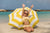 Snapper Rock Marigold Stripe Ruffle Bikini